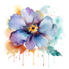 Aquarelle Boho Blossom