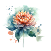Aquarelle Boho Blossom
