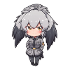 Mignon Shoebill Anime Fille