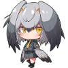 Mignon Shoebill Anime Fille