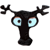 La tête de cerf noir