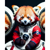 Red Panda Astronaut
