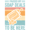 Funny soap making soap merchant