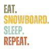 EAT SNOWBOARD SLEEP REPEAT