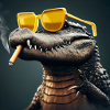 Cool crocodile