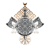 Wikingeraxt Baum Mythologie Rune