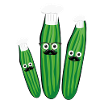 cucumber family,cucumber,cucumber,bow tie,cooks, cook
