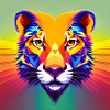 Flashy Lion