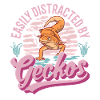 Easily distracted by Geckos Leopardgecko