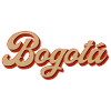 Bogotá Retro Script Schriftzug