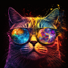 Cat meets mushrooms Psycat
