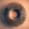 Abstract Shape, Iris, Structure, Round,