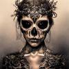 skull girl