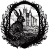 Rabbit Bunny Gothic Art