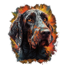 hunting dog German-wirehaired