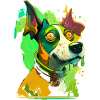 Funny dog