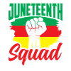 Juneteenth Team Black 1865 Afro-Américain