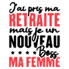 J'ai pris ma retraite