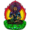 Bouddha exalté