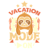 Sloth vacation mode on