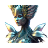 Fantasy Woman Biomechanical