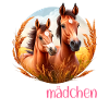 Pferdemädchen Pferdeshirt Pferd Sommer Mädchen
