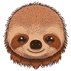 Baby Sloth Face