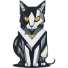 Minimalist Cat