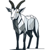 Minimalistic Goat