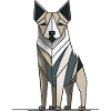 Minimalistic Dog