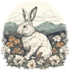 Rabbit Bunny Nature Art