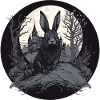Rabbit Bunny Gothic Art