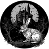 Rabbit Bunny Gothic Art