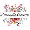 Demoiselle d'honneur floral