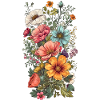 Beautiful Boho Flower Herbarium Bouquet