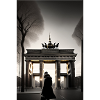 berlin black white siluette 2