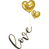 Love Balloons Heart Flies