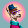 Hipster Llama