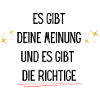 Provozierender Spruch