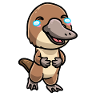 Kawaii Platypus Emoticon