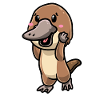 Kawaii Platypus Emoticon