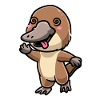Kawaii Platypus Emoticon