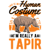 Tapir Human Costume Halloween