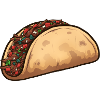 Cartoon Taco