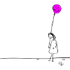 Girl with Balloon