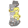 Demigent Flag Pride LGBTQ Cute Red Panda