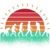 Golfspieler Evolution Golfer Golf