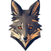 Minimalistic Fox Head