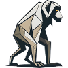Origami Monkey