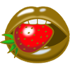 Strawberry mouth gold